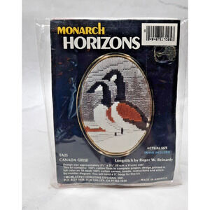 Vintage Horizons Monarch Longstitch Mini Frame Kit TA25 Canada Geese